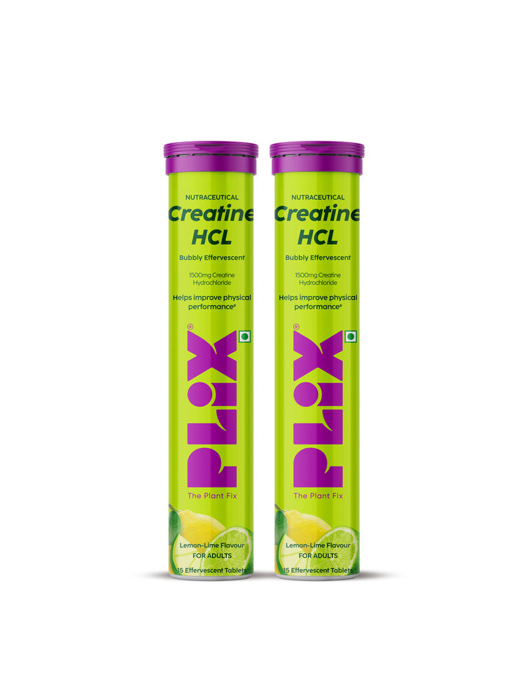 Plix Creatine HCL Effervescent Tablets For Strength & Recovery Support - Pack Of 2-picture-15