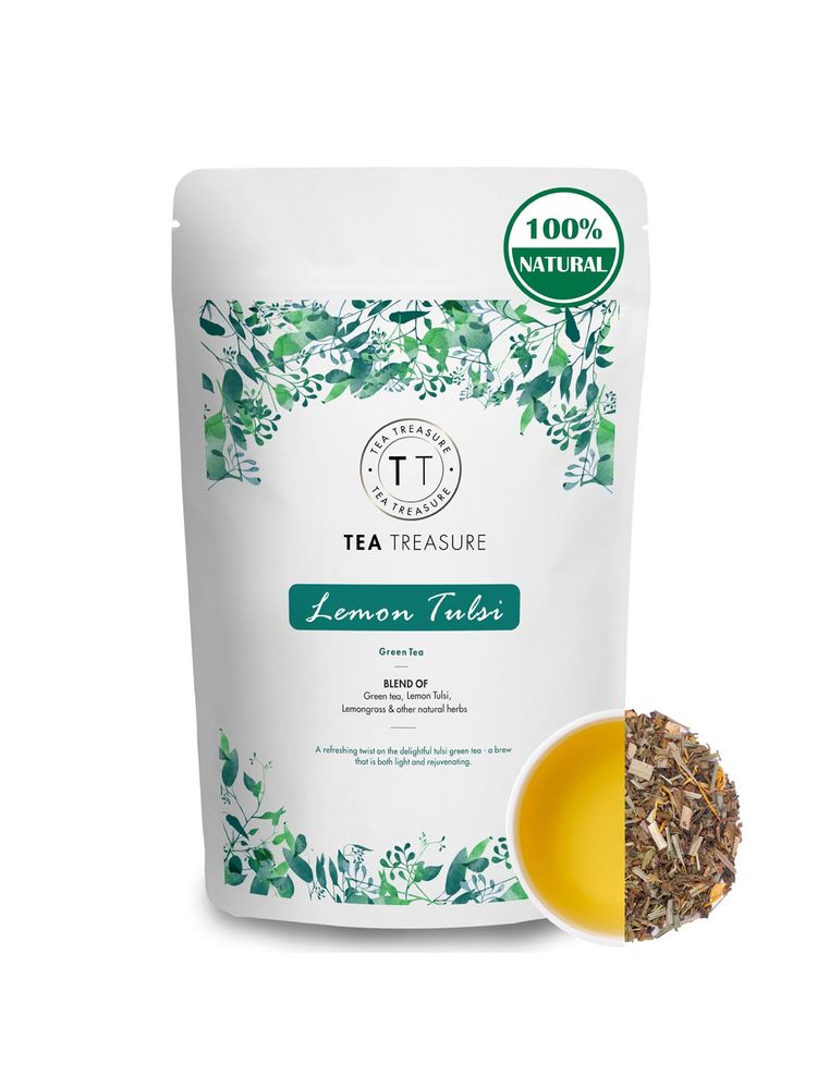 Tea Treasure Lemon Tulsi Green Tea-picture-27