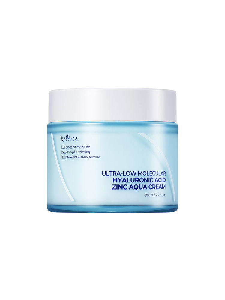 Isntree Ultra-Low Molecular Hyaluronic Acid Zinc Aqua Cream-image-47