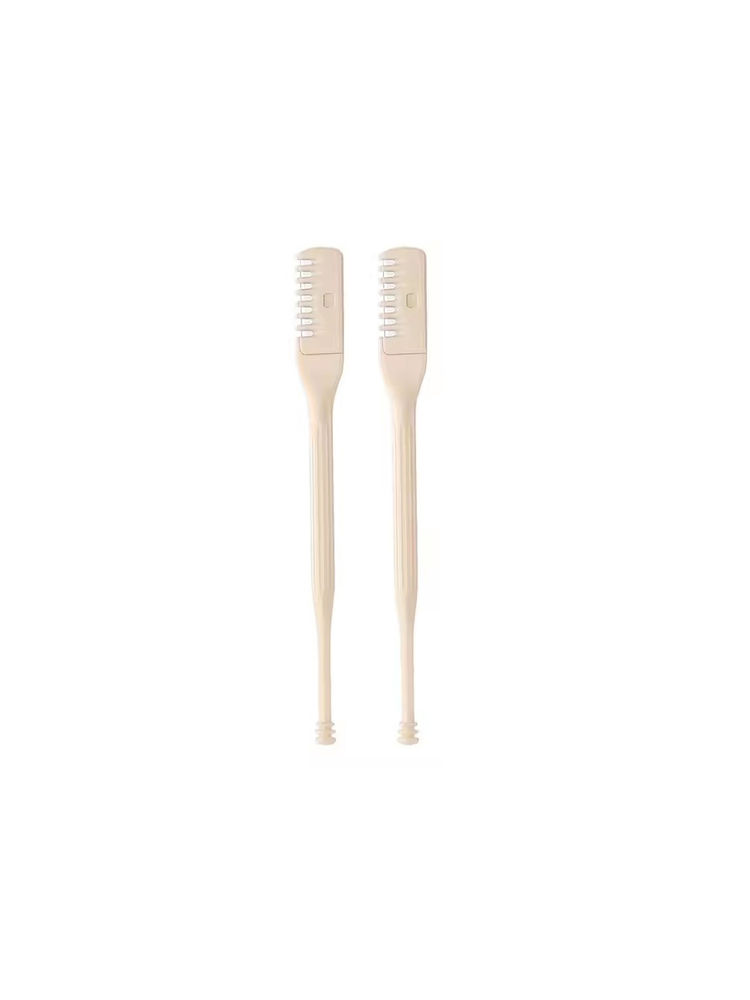 Gorgio Professional Double Sided Nose Knife, 360 Nostril HairRemover Tool_ NT3030 set of 2-picture-0