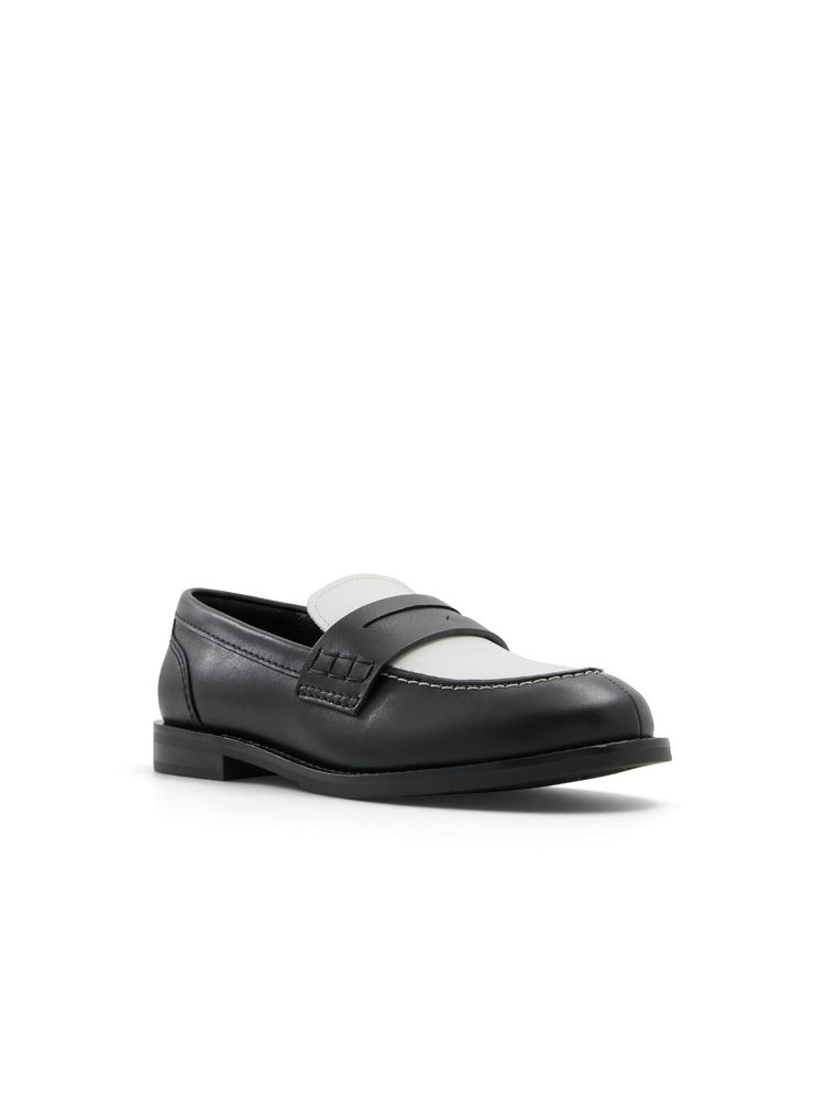 Aldo Women White & Black Loafers-picture-26