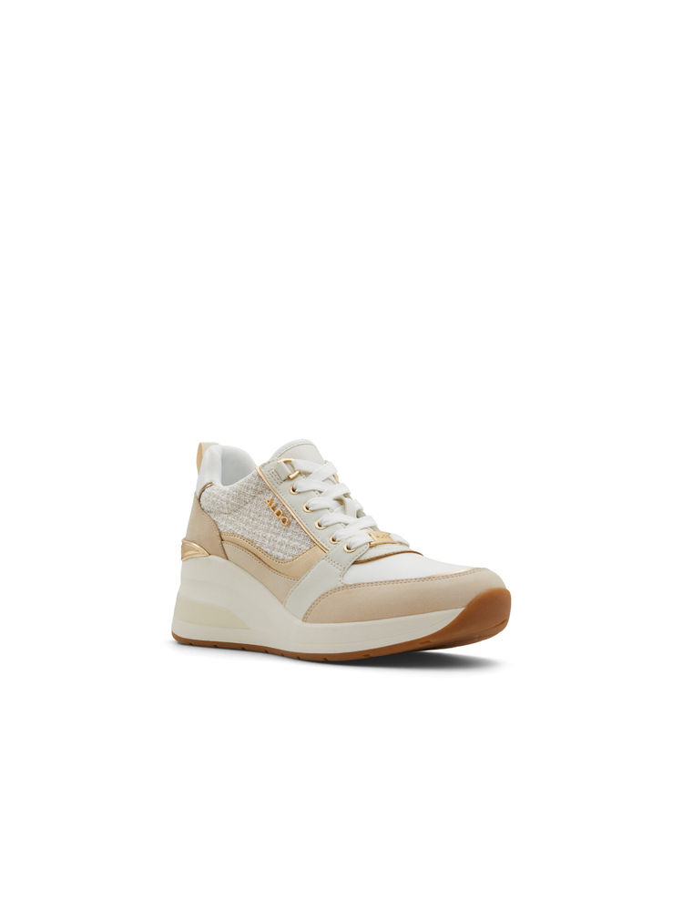 Aldo Women Other White & Beige Sneakers-picture-15