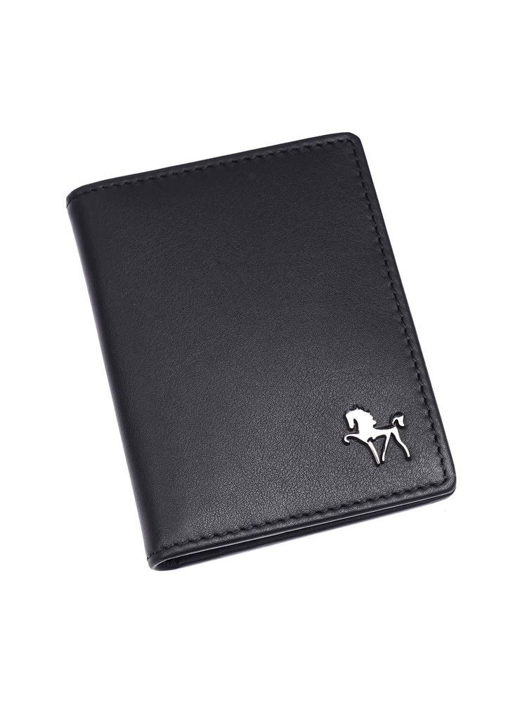 SILVIANO Black Leather Wallet for Men Slim Bifold 6 Card Slots-picture-14