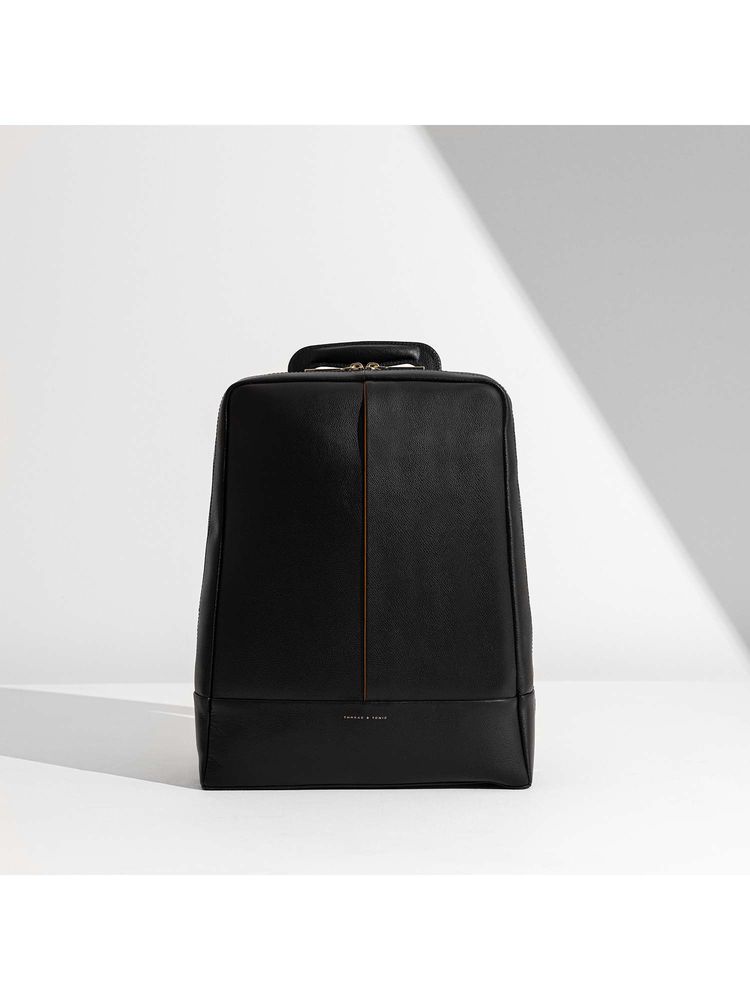 SILVIANO Leather Backpack 14 Inch Laptop RFID Travel Office Bag-picture-28