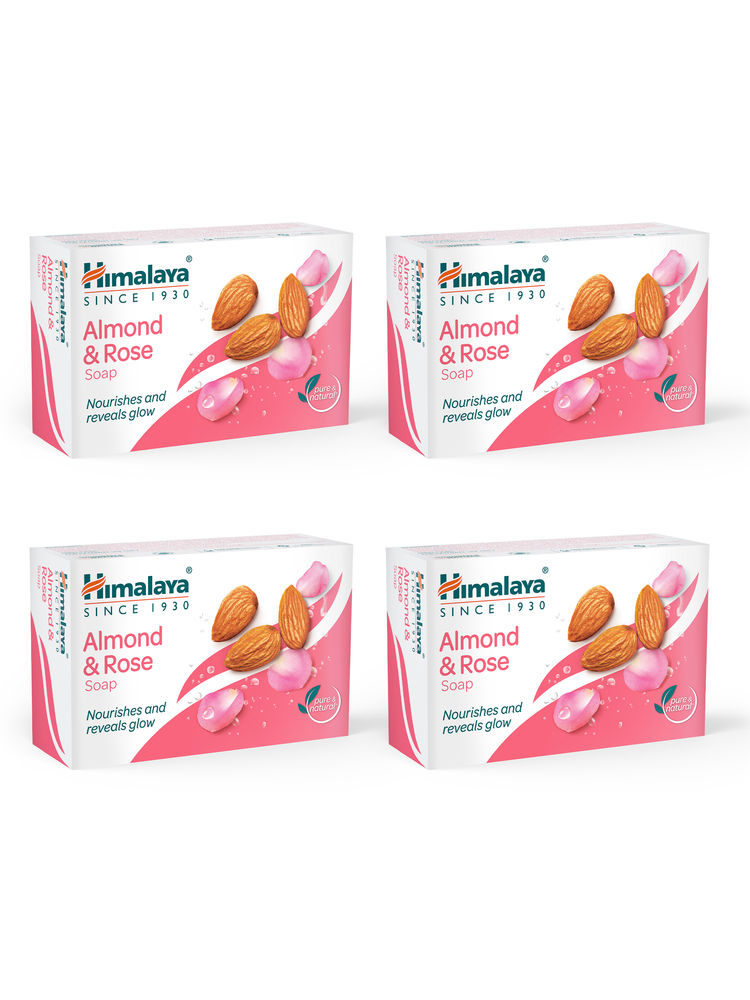 Himalaya Almond & Rose Soap - Pack of 4-image-34