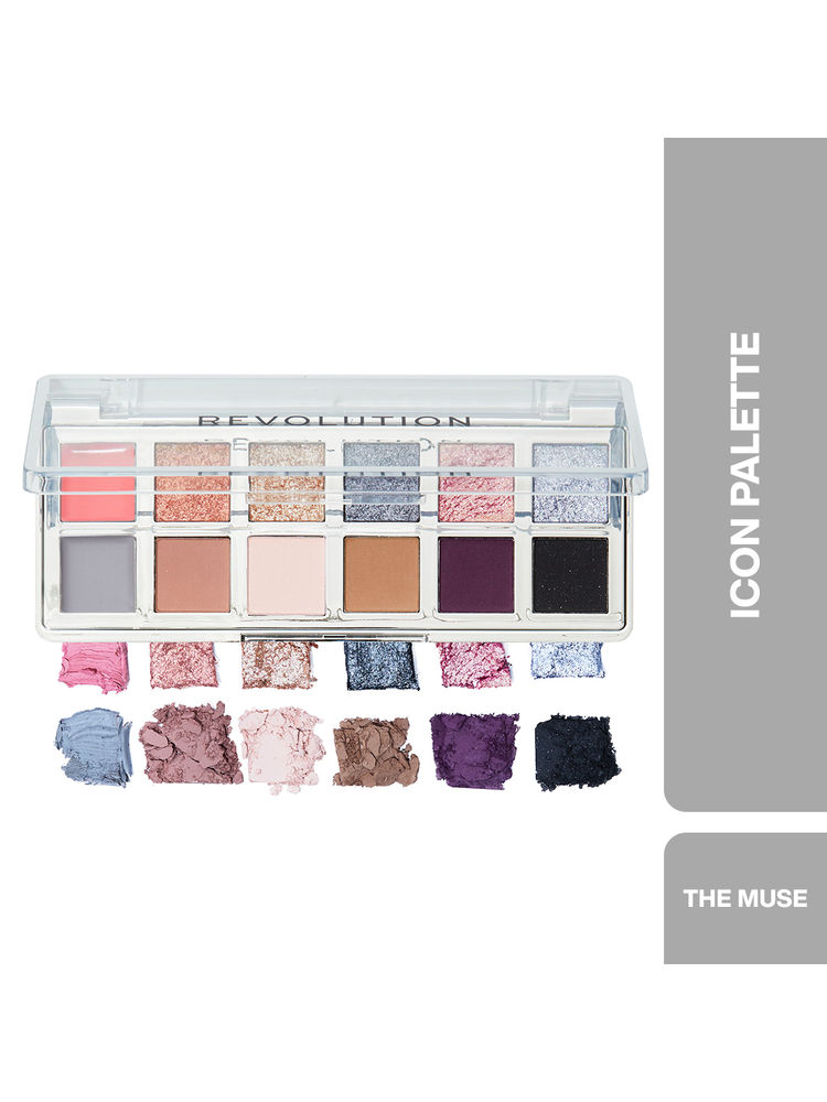 Makeup Revolution Metallic Muse The Muse Icon Eyeshadow Palette-picture-18