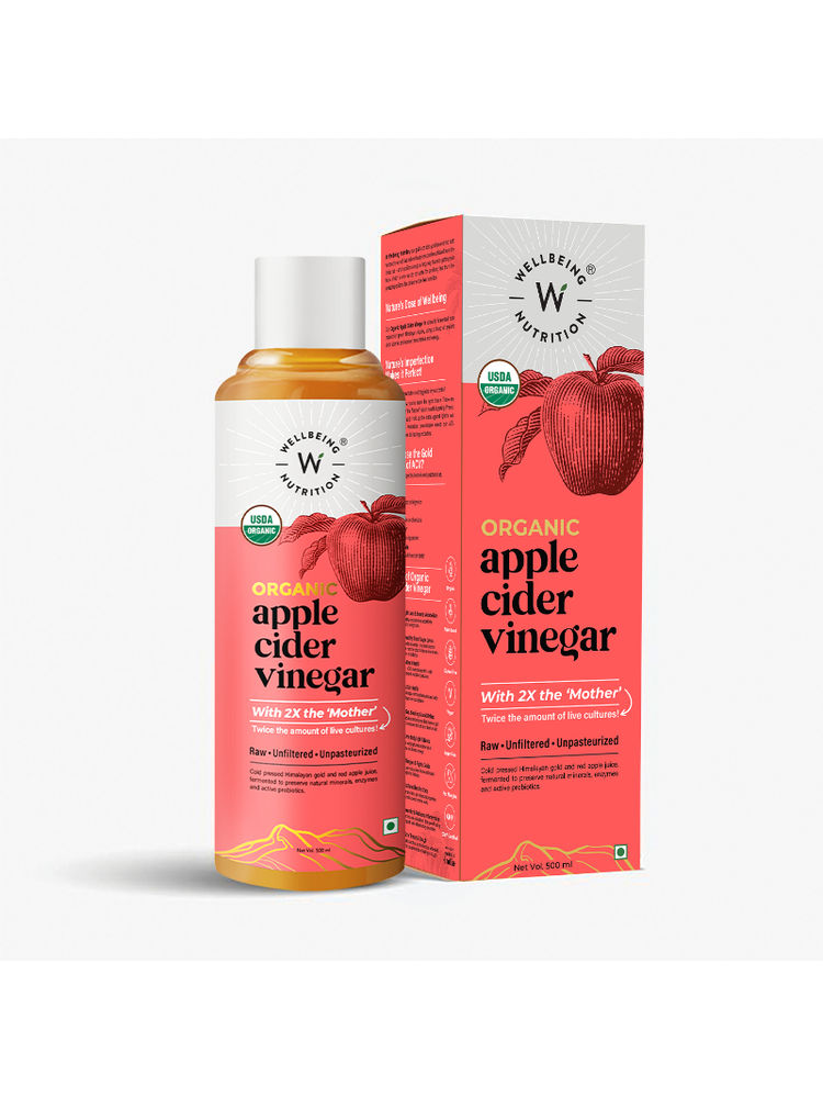 Wellbeing Nutrition Organic Apple Cider Vinegar, Raw & Unfiltered, for Appetite Control-picture-28