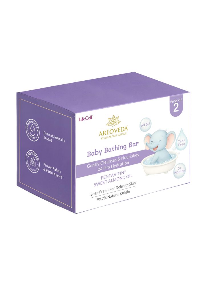 AreoVeda Baby Bathing Bar - Pack of 2-picture-11