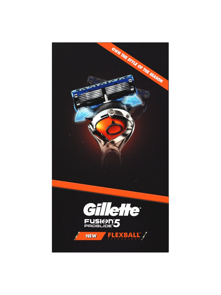 Gillette Flexball ProGlide Combo Pack - Flexball Razor with 4 Flexball Blades