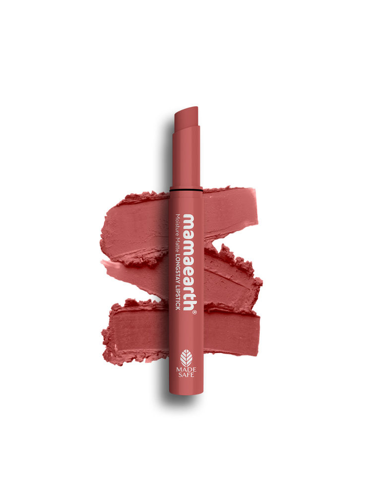 Mamaearth Moisture Matte Longstay Lipstick With Avocado Oil & Vitamin E
