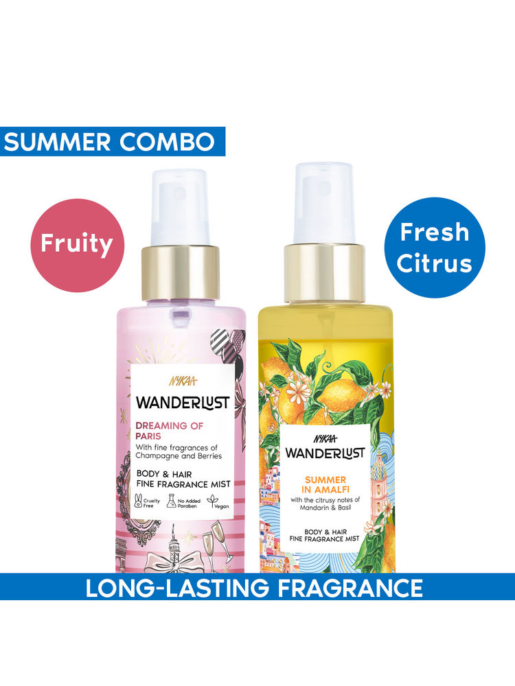 Wanderlust Fruity & Fresh Citrus Summer Perfume Mist Set of 2-image-23