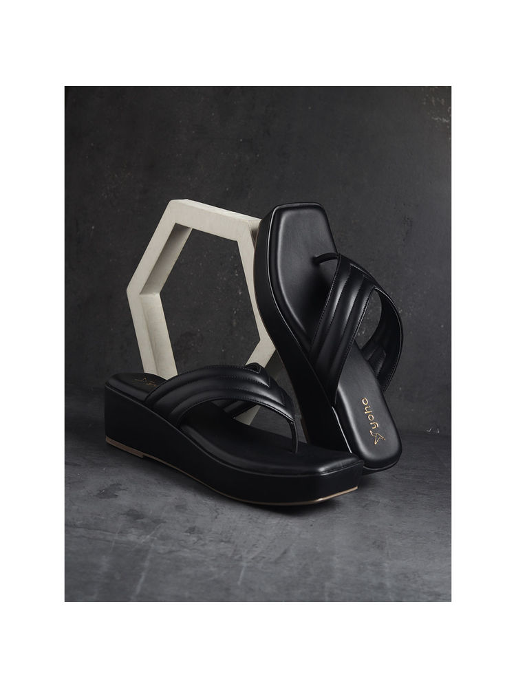 Yoho Black Bliss Lightweight Wedges-picture-48