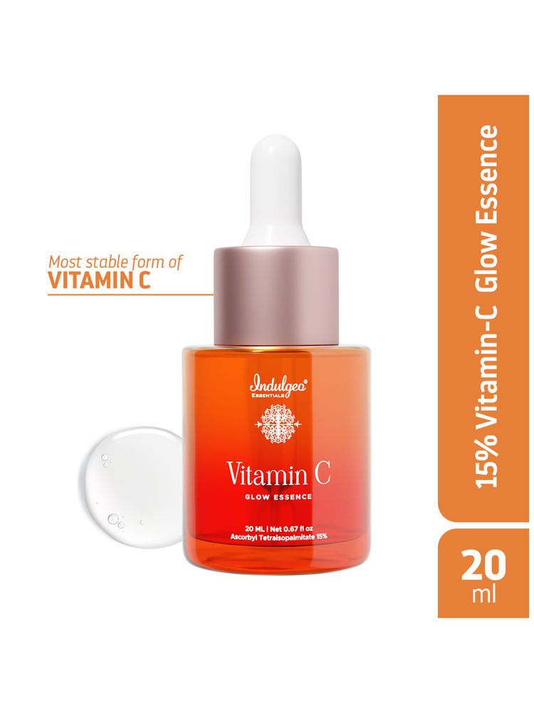 Indulgeo Essentials Vitamin C Glow Essence, Antioxidant-Rich Skin Brightening Face Serum-image-30