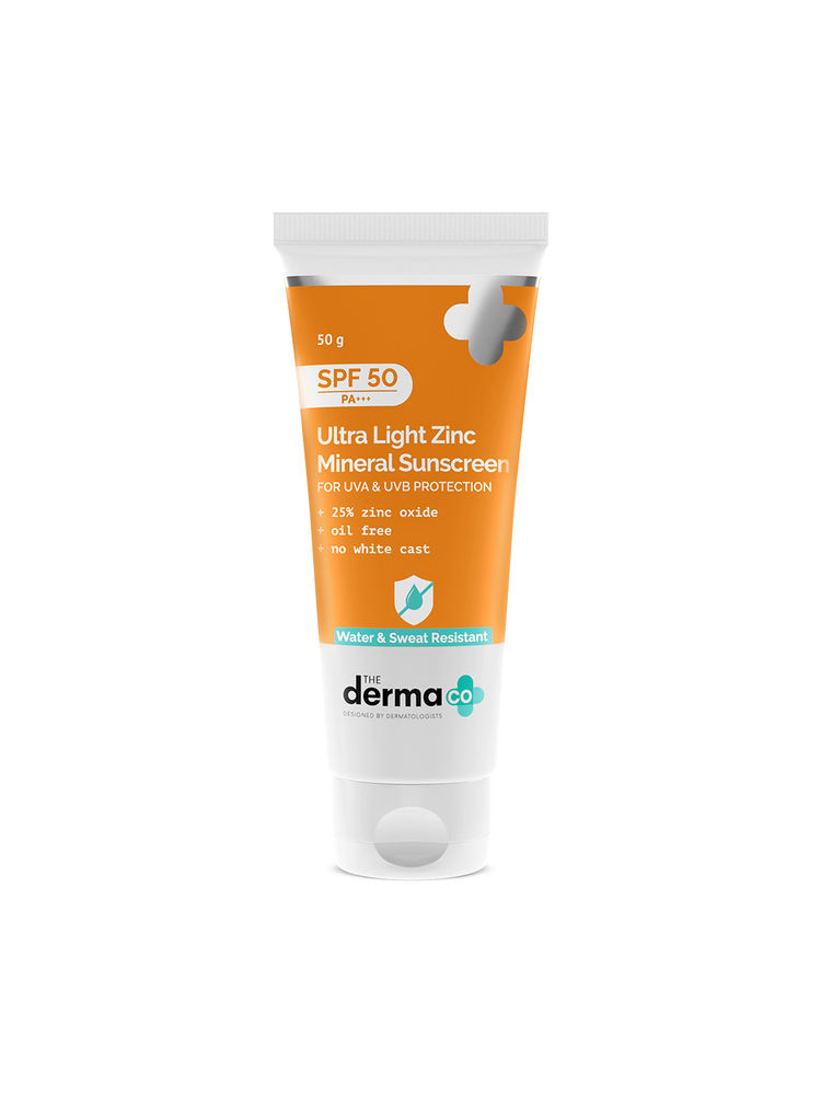 The Derma Co Ultra Light Zinc Mineral Sunscreen With SPF 50 PA+++-picture-10