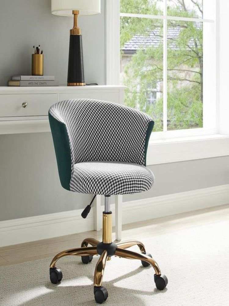 Doe Buck Paolo Study Chair Green-image-3