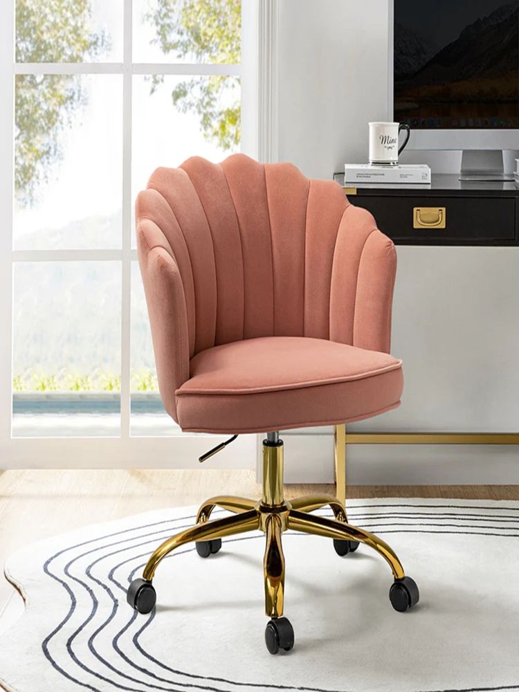 Doe Buck Cheylee Study Chair Pink-image-2