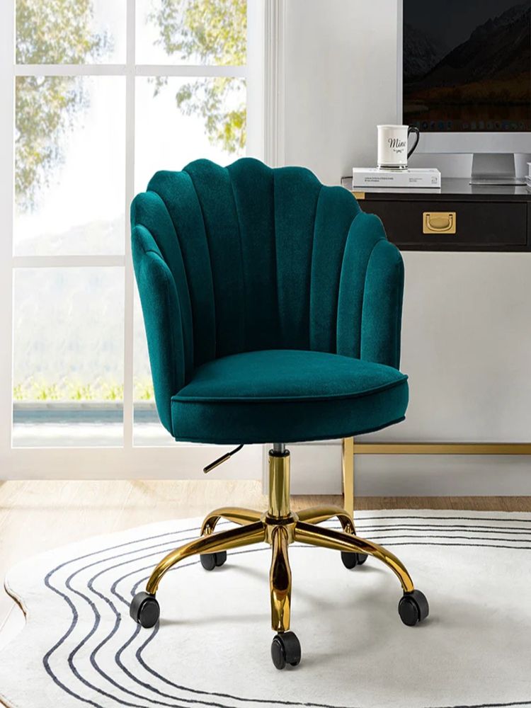 Doe Buck Cheylee Study Chair Teal-image-1