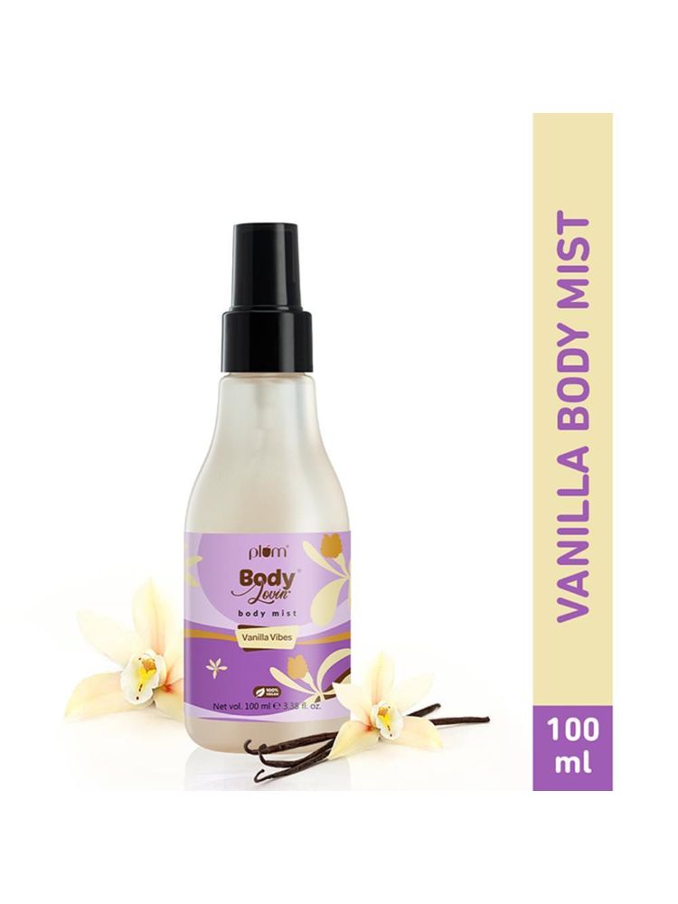 Plum BodyLovin' Vanilla Vibes Body Mist For A Long Lasting Vanilla Fragrance