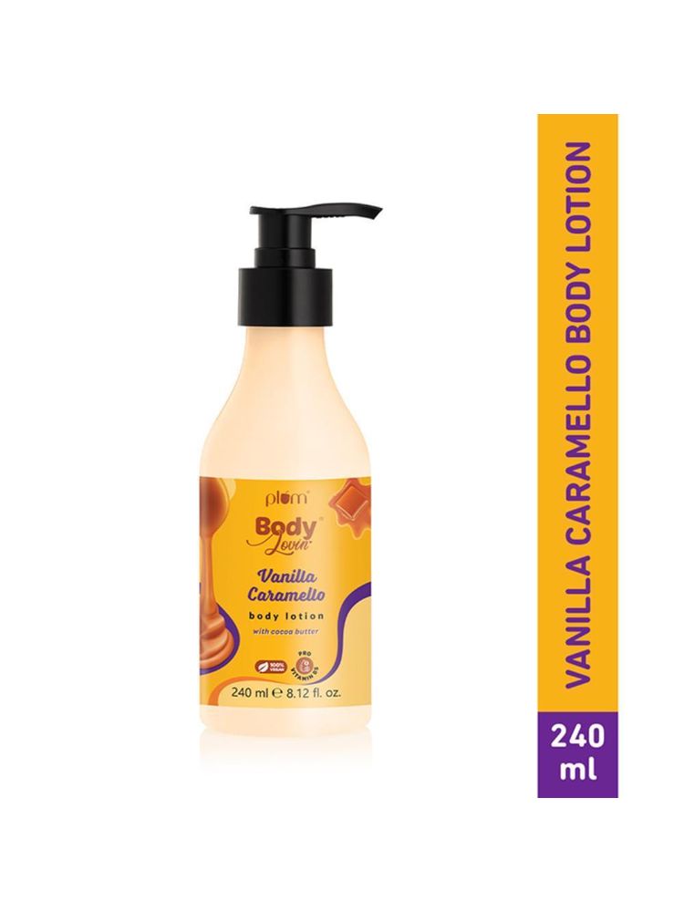 Plum BodyLovin' Vanilla Caramello Bestselling Body Lotion for Dry, Normal & All Skin type