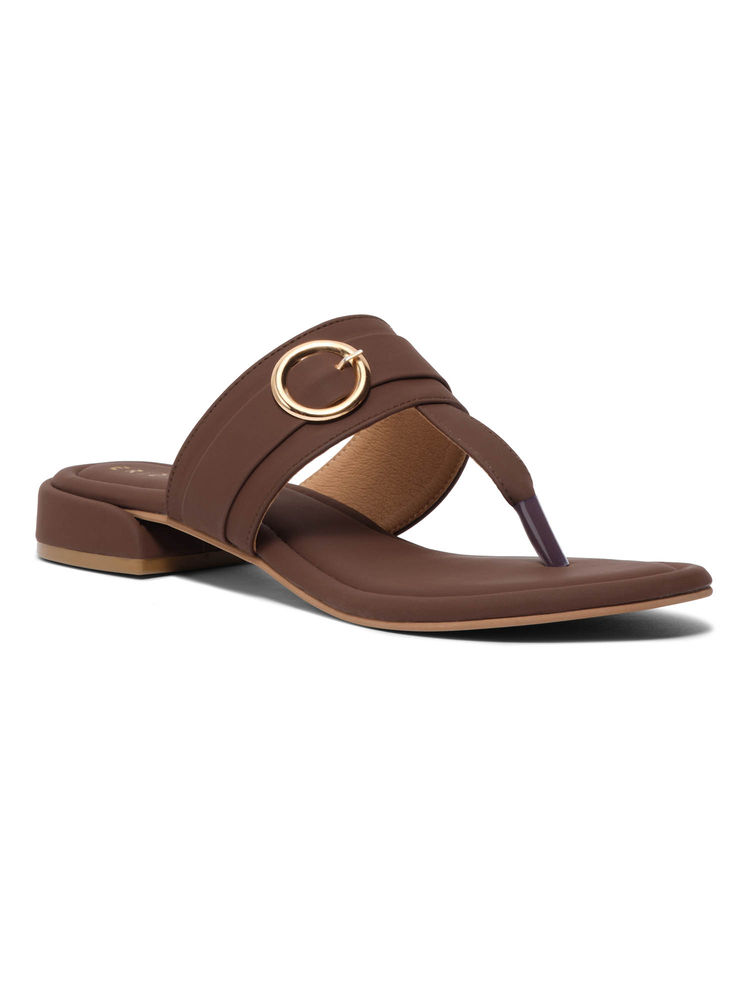 Eridani Tisha Brown Sandals (UK 2)-picture-17