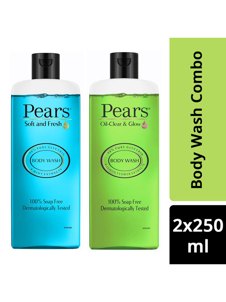 Pears Soft & Fresh + Oil Clear Bodywash Combo-picture-26