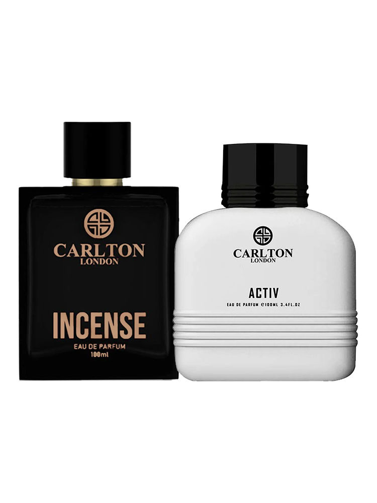 Carlton London Perfume Activ + Incense EDP Combo For Men