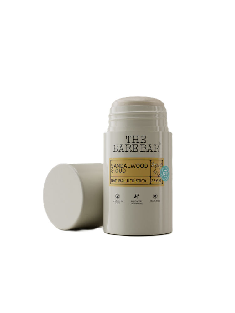 THE BARE BAR Sandalwood & Oud Natural Deodorant Stick-image-31