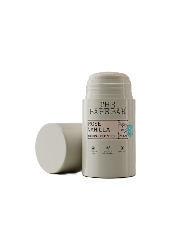THE BARE BAR Rose Vanilla Natural Deodorant Stick-picture-24