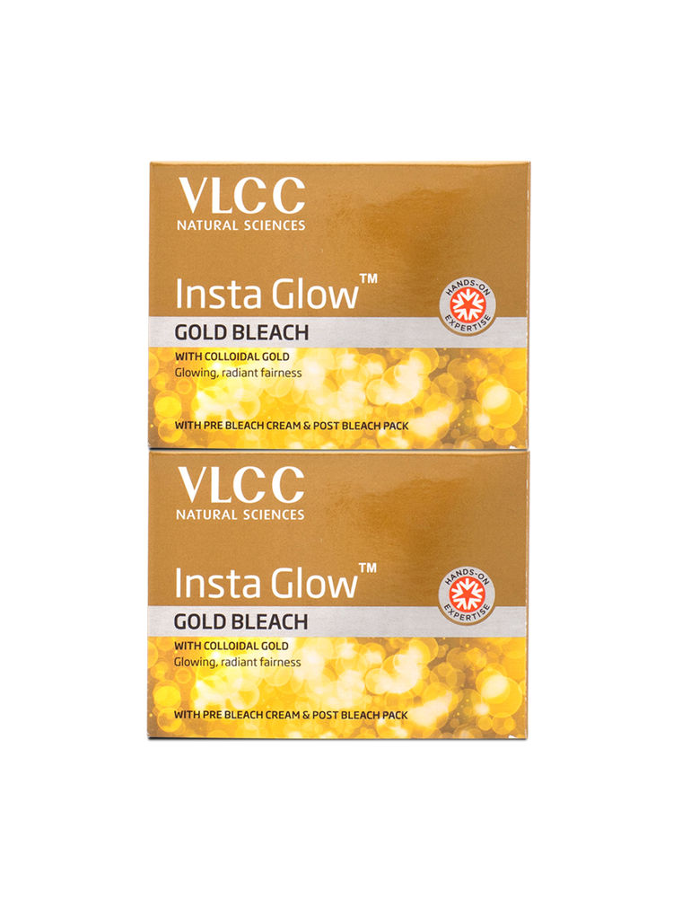 VLCC Insta Glow Gold Bleach Pack of 2