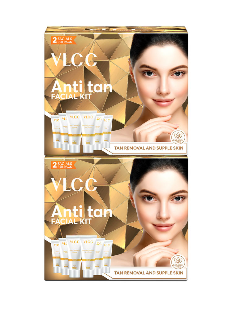 VLCC Anti Tan Single Facial Kit Pack of 2