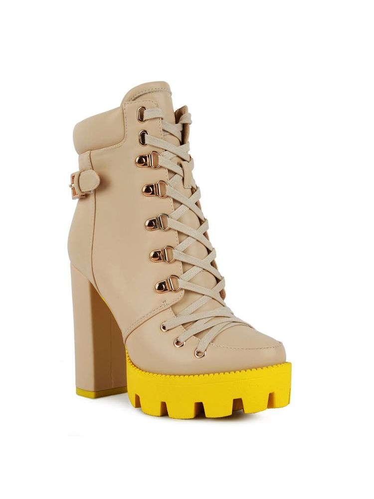 London Rag Solid Beige Boots-picture-14