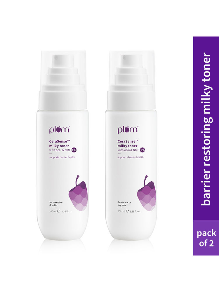 Plum CeraSenseTM Milky Toner for Barrier Repair & Hydration Pack of 2-image-2