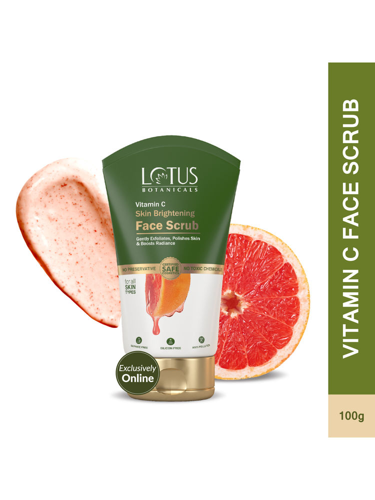 Lotus Botanicals Vitamin C Skin Brightening Face Scrub-picture-18