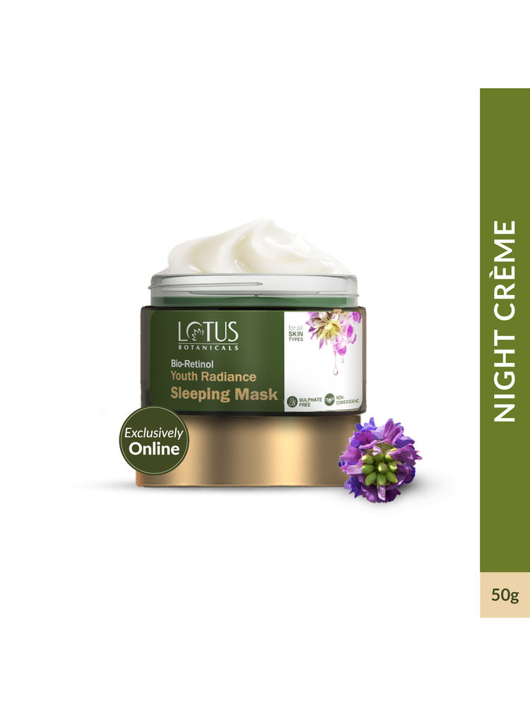 Lotus Botanicals Bio-Retinol Youth Radiance Sleeping Mask