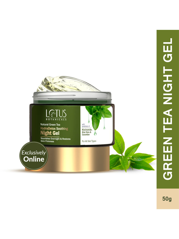 Lotus Botanicals Natural Green Tea Hydradetox Soothing Night Gel-picture-25