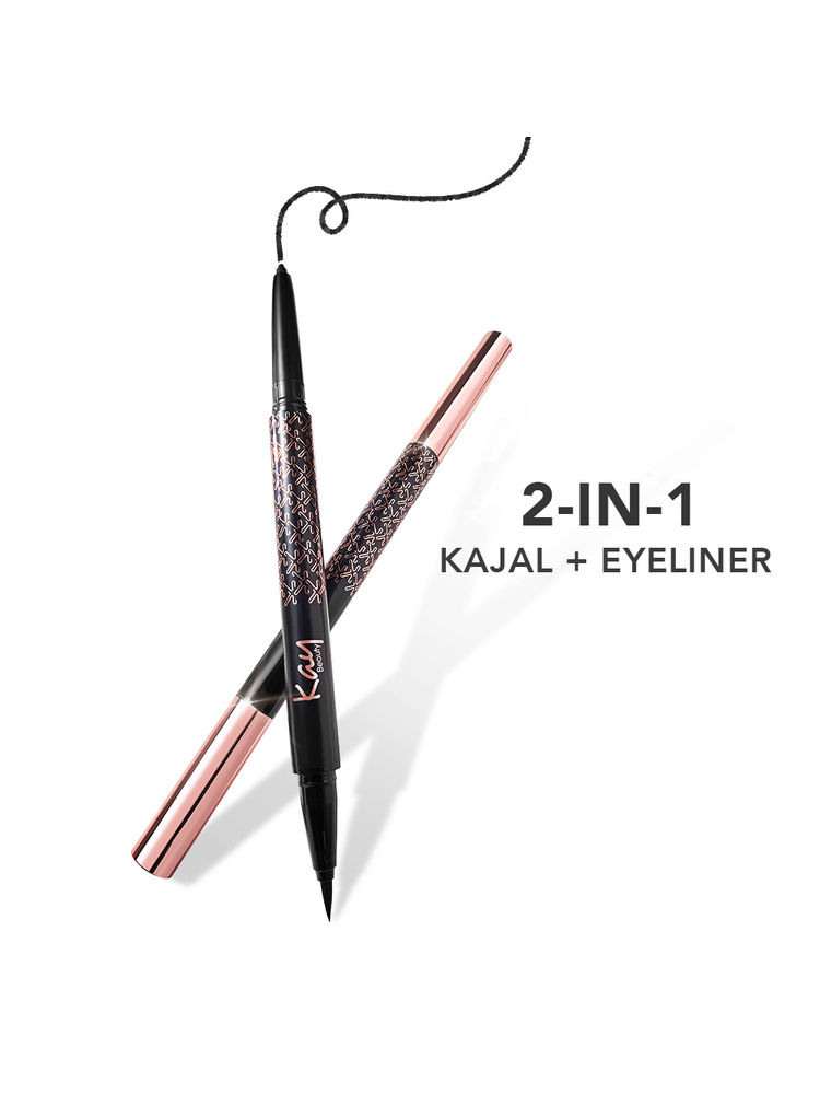 Kay Beauty Intense Black 24H Kajal Eyeliner Duo
