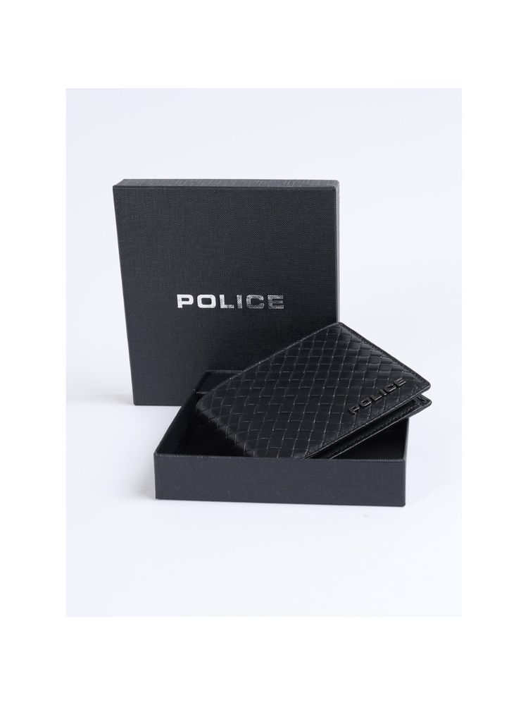 police accessories Police Men Leather Textured Black Wallet-picture-13
