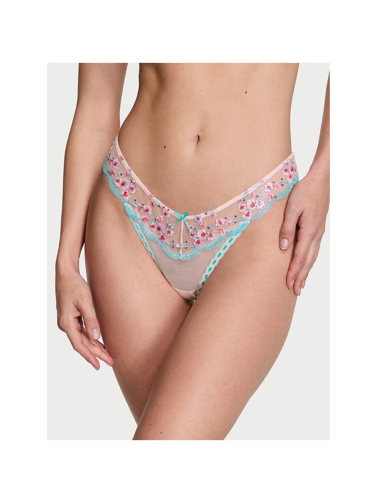 victoria's secret intimates Victoria's Secret Pink Dream Angels Cherry Blossom Embroidery Brazilian Brief Panty-picture-39