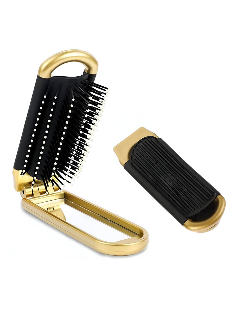ZEYU Folding Hair Brush With Mirror-picture-23