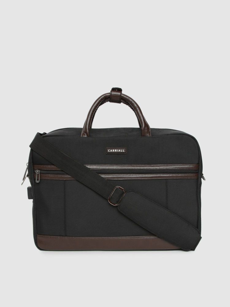 CARRIALL Estilo Black Laptop Bag (M)-picture-35