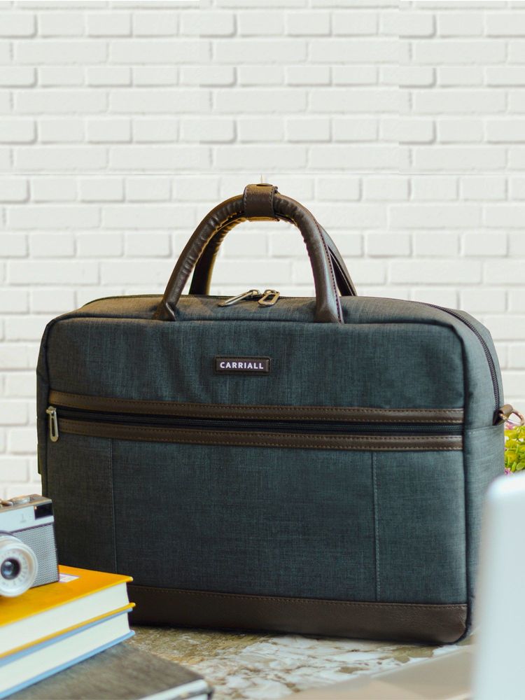CARRIALL Estilo Grey Laptop Bag (M)-picture-29