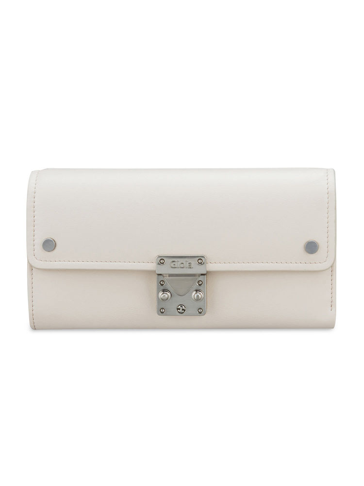 Gioia Felicita Cream Wallet With Lock-image-25