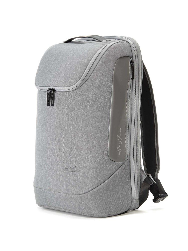 MOKOBARA Grey Solid The Transit Backpack-picture-11