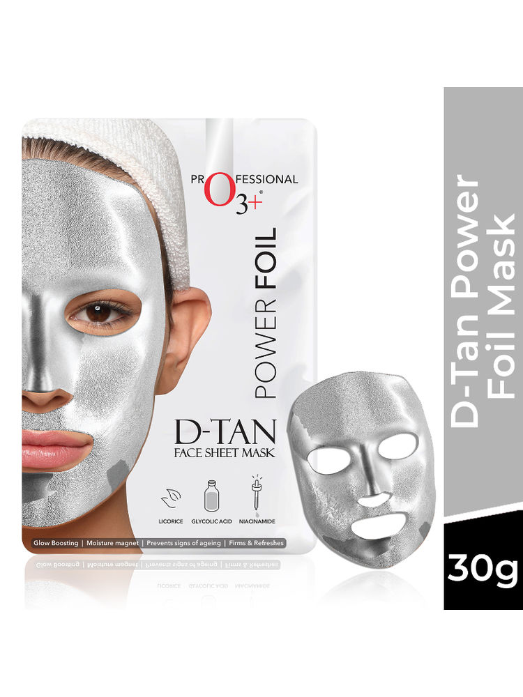 O3+ Power Foil D-Tan Face Sheet Mask-image-15