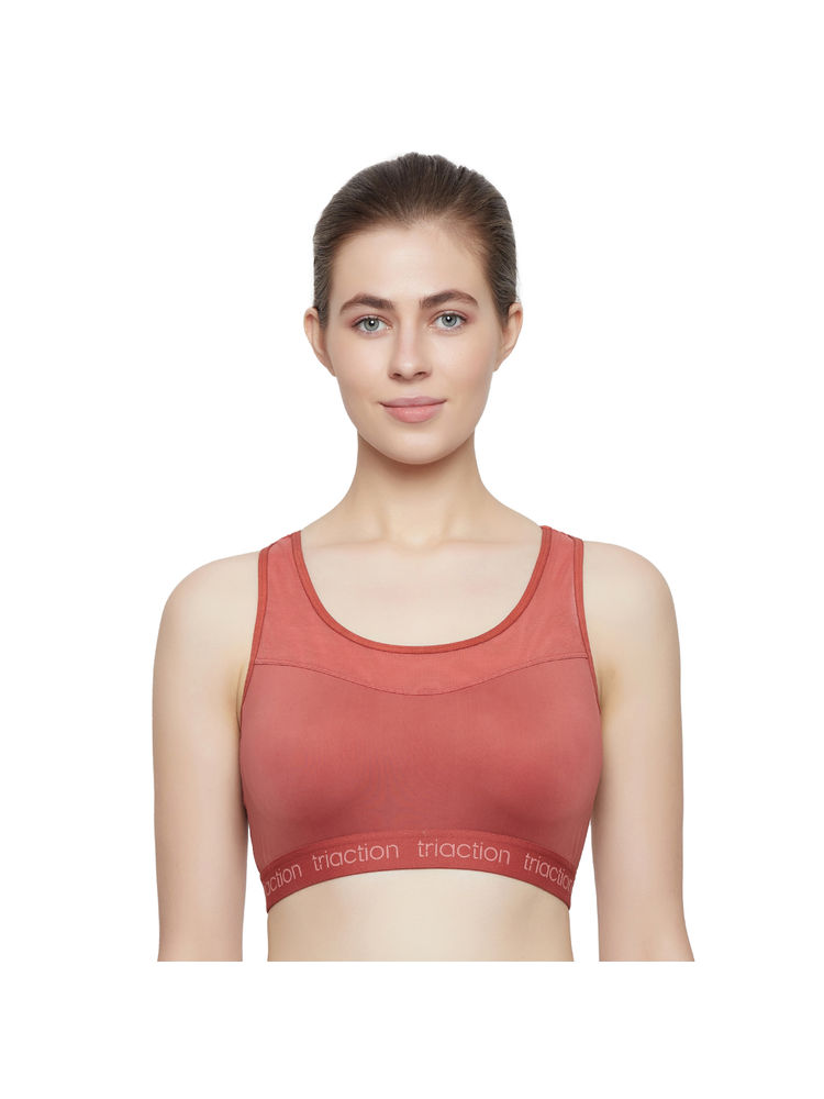 Triumph Triaction Balance Non-Wired Padded Bra - Red-image-33