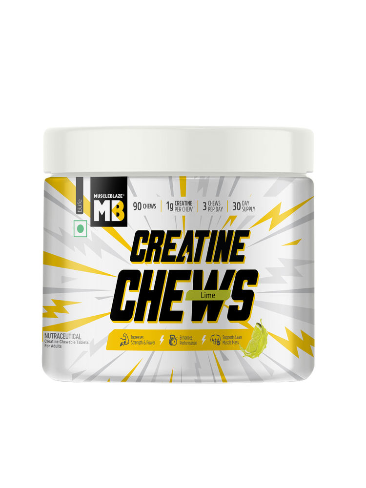 MuscleBlaze Creatine Chews Tablets - Lime-picture-19