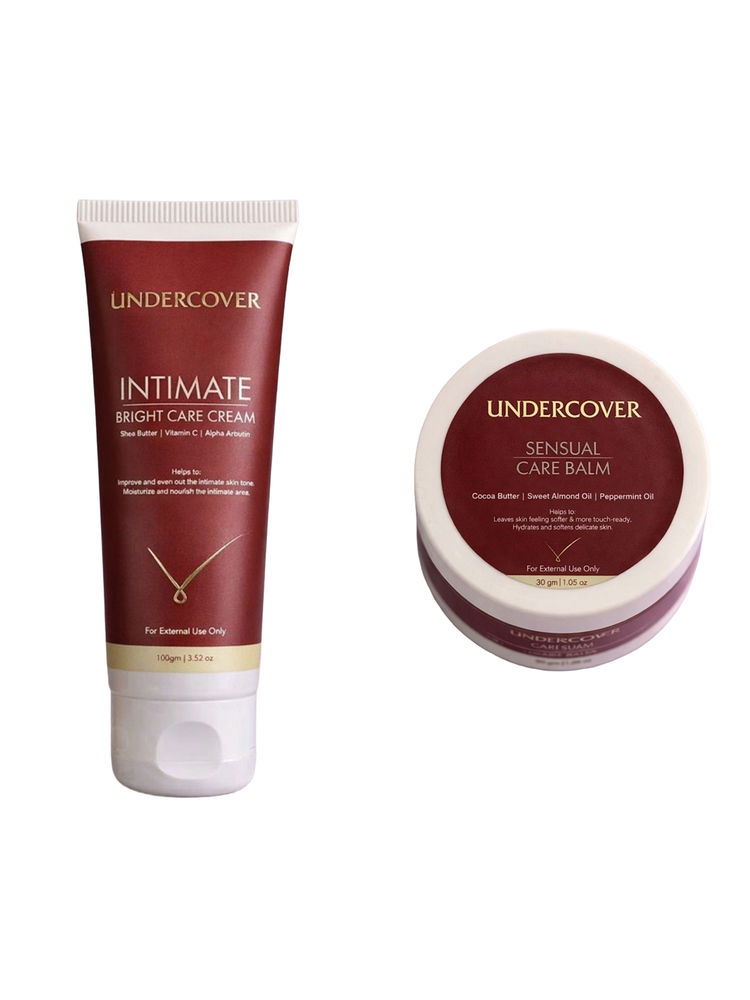 Undercover Intimate Bright Care Cream & Sensual Care Balm Combo-picture-44