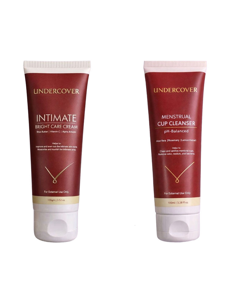 Undercover Intimate Bright Care Cream & Menstrual Cup Cleanser Combo-picture-34