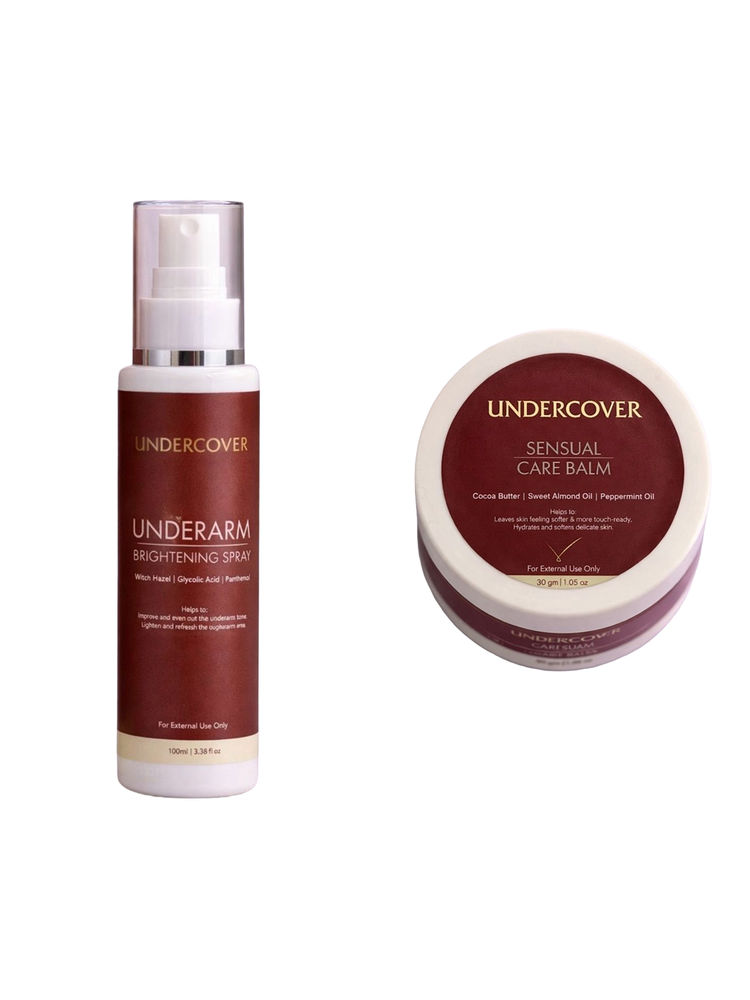 Undercover Underarm Brightening Spray & Sensual Care Balm Combo-image-47
