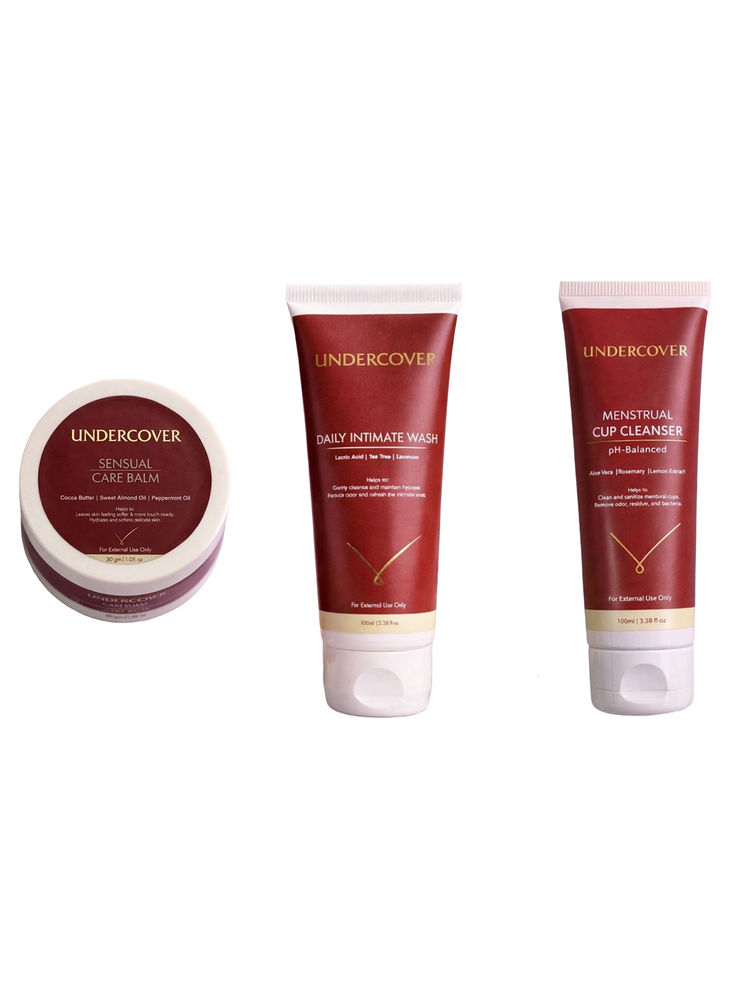 Undercover Sensual Care Balm & Menstrual Cup Cleanser & Daily Intimate Wash Combo-picture-13